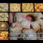 Panbrioches farcito con gocce di cioccolato e con marmellata di arance e fichi secchi