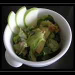 Insalatina di lattuga, granny smith e noci