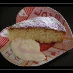 Torta al vino moscato e cannella.