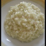 Risotto al sedano profumato alla salvia