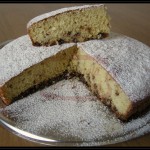 Torta di ricotta con yogurt e cioccolato al latte