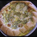 Quiche di sfoglia con capperi e fagiolini