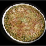 Torta verde di riso e cicoria