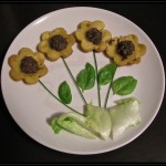 Girasoli di farinata ispirazione Van Gogh