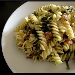 Fusilli con cicoria e speck