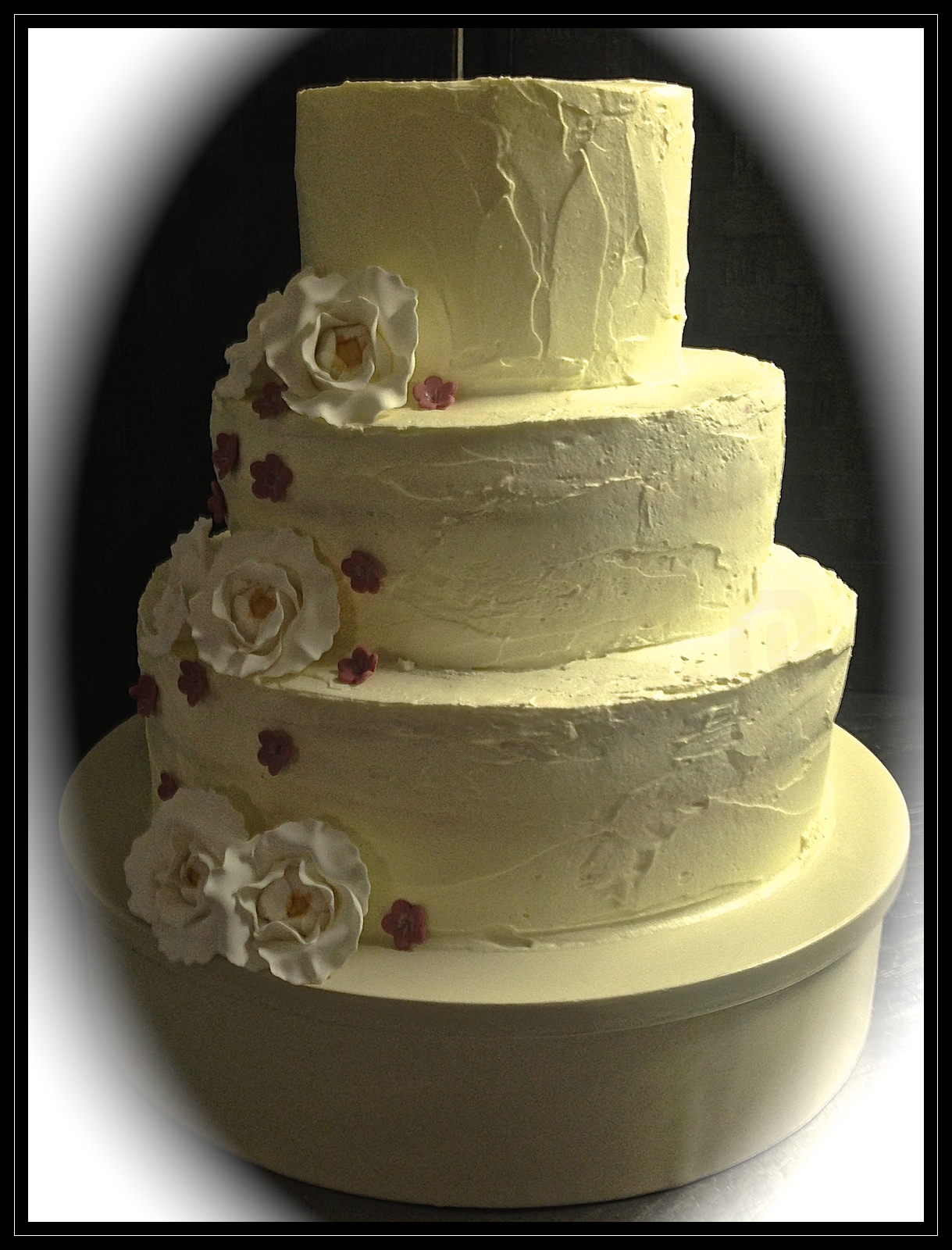Wedding cake: "Velluto rosso"