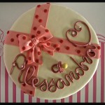Torta di benvenuto: "Welcome Alessandra"