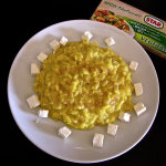 Riso allo zafferano e Quartirolo