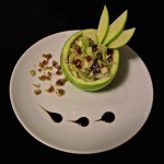Insalatina di mela al caramello salato
