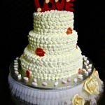 Weddingcake: "LOVE cake"