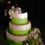 Wedding cake: "Green & Love"